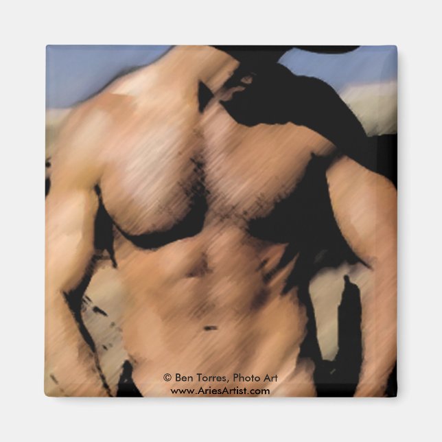 Dark Cowboy Magnet (Vorne)