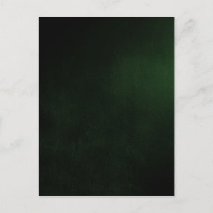 Dark Custom Green Background Postkarte