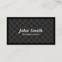 Dark Diamond Quilt Consultant Business Card