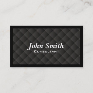 Dark Diamond Quilt Consultant Business Card Visitenkarte
