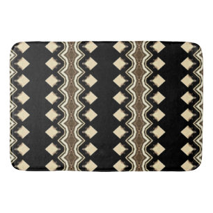 Dark Diamond Weave Badematte