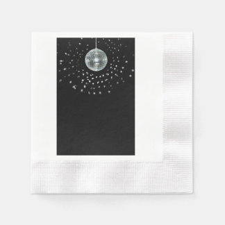 Dark Disco Ball Serviette