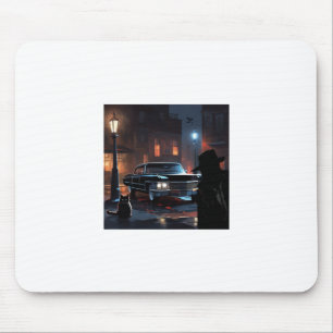 Dark District Sticker Mousepad