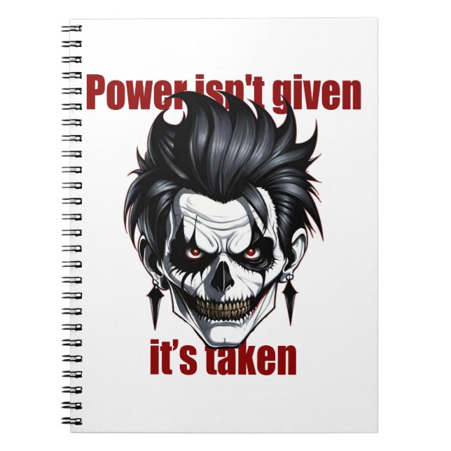 Dark Dominance Notizblock (Vorderseite)