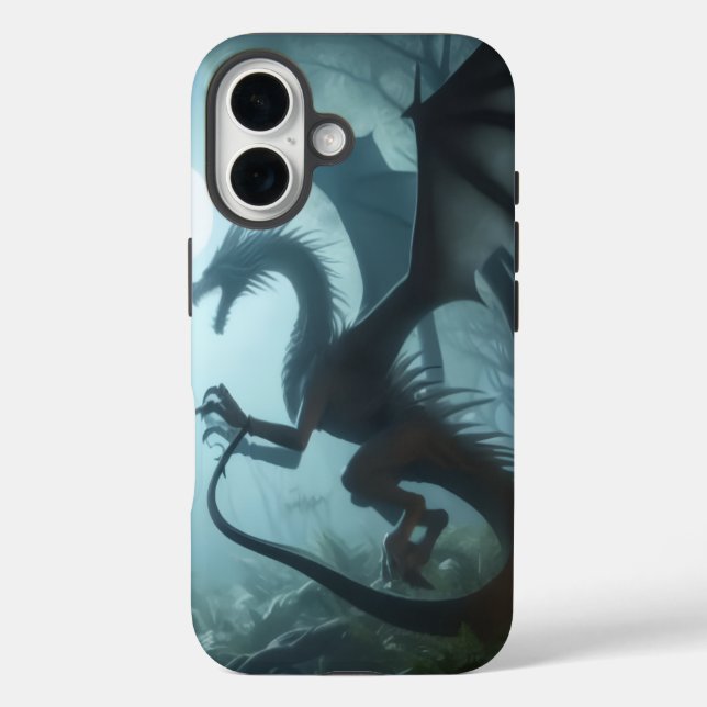 Dark Dragon Case-Mate iPhone Hülle (Rückseite)