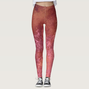 Dark Dream Effekt Spritzer Wolken braun lackieren Leggings