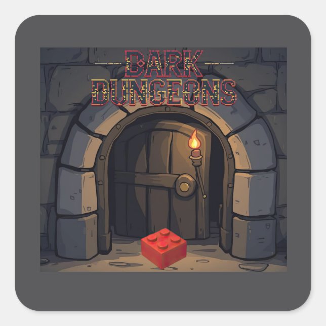 Dark Dungeons Aufkleber (Vorderseite)