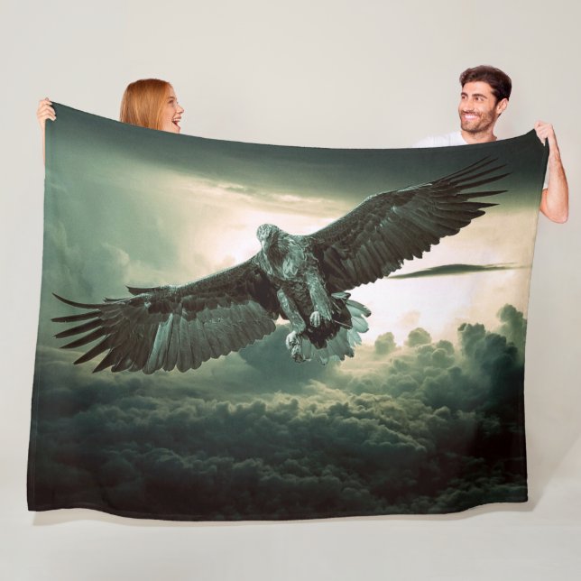 DARK EAGLE FLEECEDECKE (Beispiel)