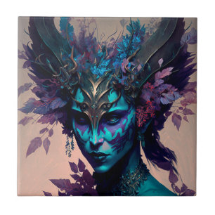 Dark Elf Fantasy Art Fliese