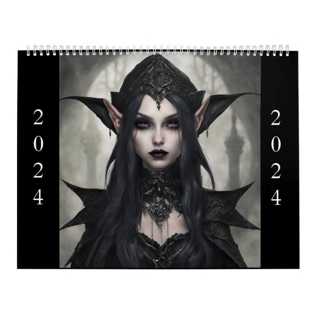 Dark Elf Kalender (Titelbild)