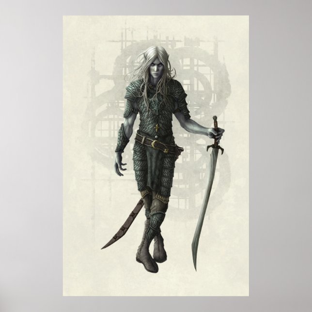 DARK ELF von Kerem Beyit Poster (Vorne)