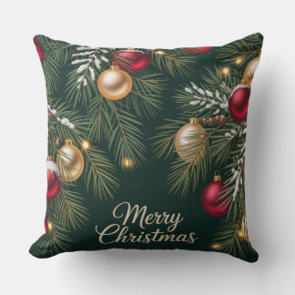 Dark Emerald Pattern Kissen