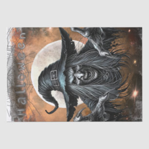 Dark Evil Hexe Seidenpapier
