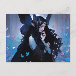 Dark Fairy Fantasy Art Postkarte