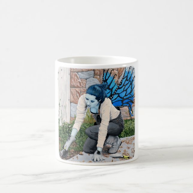 Dark Fairy Garden Fantasy Art Kaffee Tasse (Mittel)