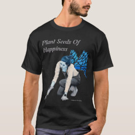 Dark Fairy Garden Gardener Fantasy Art T - Shirt