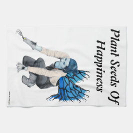 Dark Fairy Gardener Fantasy Kunst Küche Handtuch