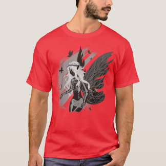 Dark Fairy Skeleton Fairycore Fairywave Go T-Shirt
