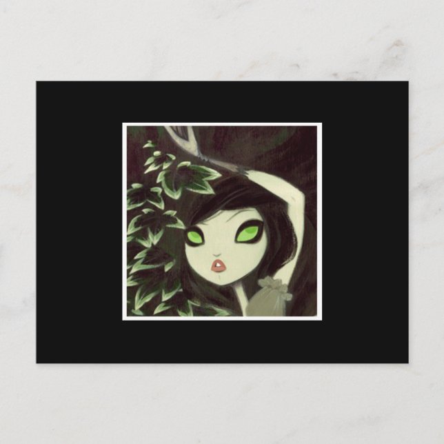 Dark Fairy Tale Character 16 Postkarte (Vorderseite)