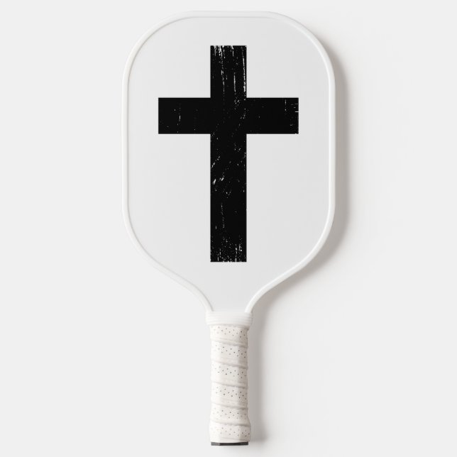Dark Faith Cross Pickleball Schläger (Vorderseite)