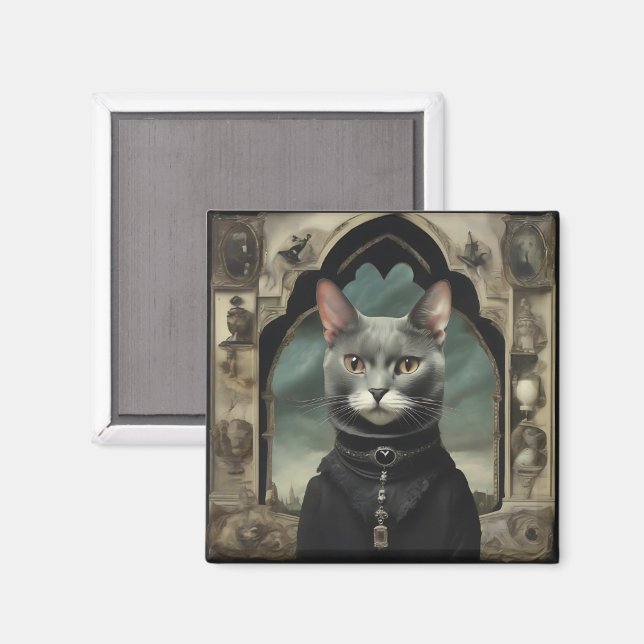 Dark Familiars Magnet (Vorderseite/Rückseite)