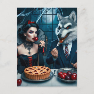 Dark Fantasy Collision Postkarte