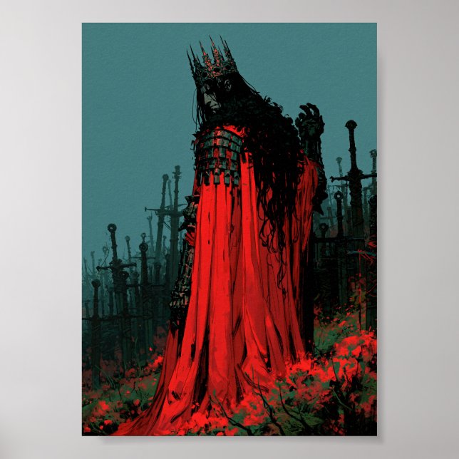 Dark Fantasy Gefallener Engel Poster  (Vorne)