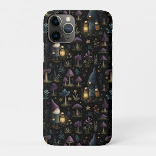 Dark Fantasy Gnome und Mushroom Pattern Case-Mate iPhone Hülle