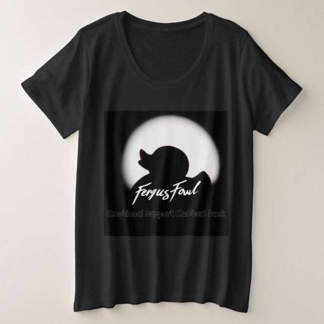 Dark FergusFowl ES(R)D Plus Tshirt (Design vorne)