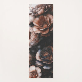 Dark Floral Yogamatte