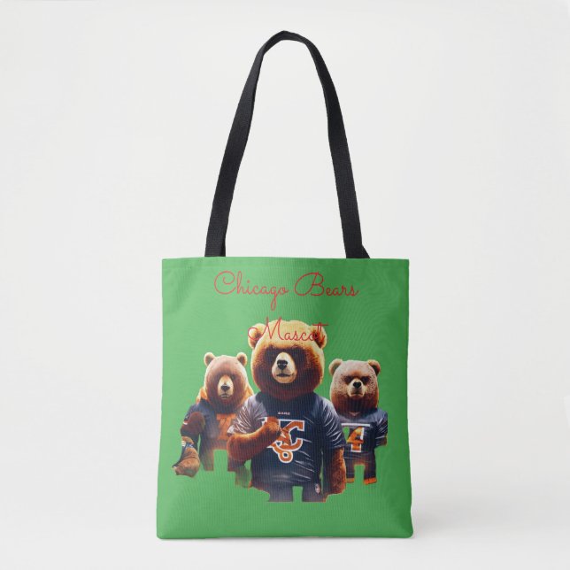 Dark Forest Chicago Bears Maskottchen – Böser Foot (Vorderseite)