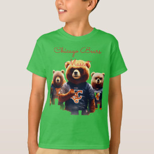 Dark Forest Chicago Bears Maskottchen – Böser Foot T-Shirt