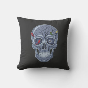 DARK FOREST SKULL KISSEN