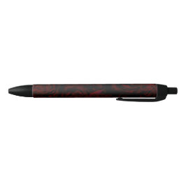 Dark Garden Rote Romantische Blume Gothic Glam Kugelschreiber