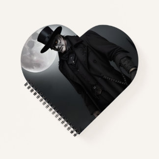 Dark Gentleman Notebook Notizbuch