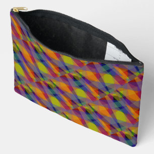 Dark Geometric - Accessories Pouch Zubehörtasche
