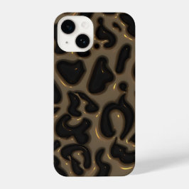 Dark Glossy Marble Aesthetic iPhone 14 Hülle
