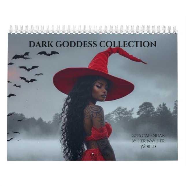 Dark Goddess Halloween-Kolender Kalender (Titelbild)