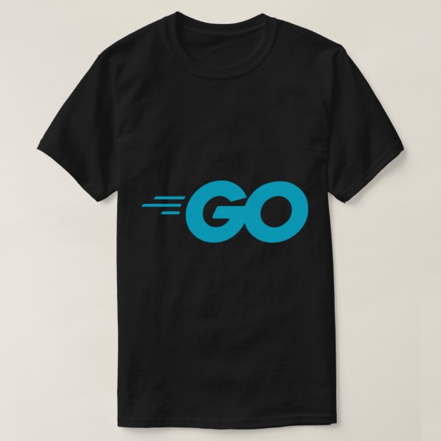 Dark Golang Offiziell T-Shirt (Design vorne)
