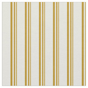 Dark Goldenrod & Beige Muster Stoff