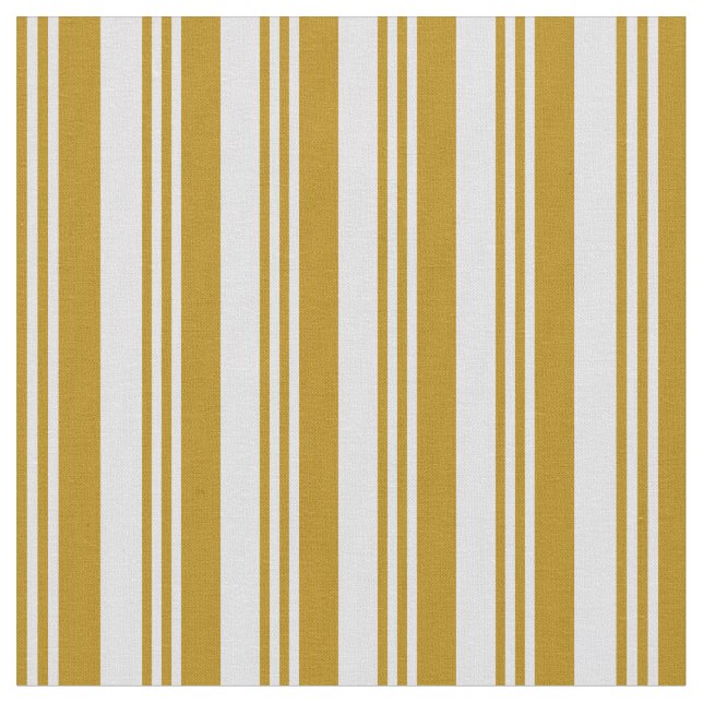 Dark Goldenrod & Lavender Pattern Stoff (Nahaufnahme)