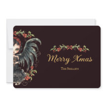 Dark Gothic Angel Christmas