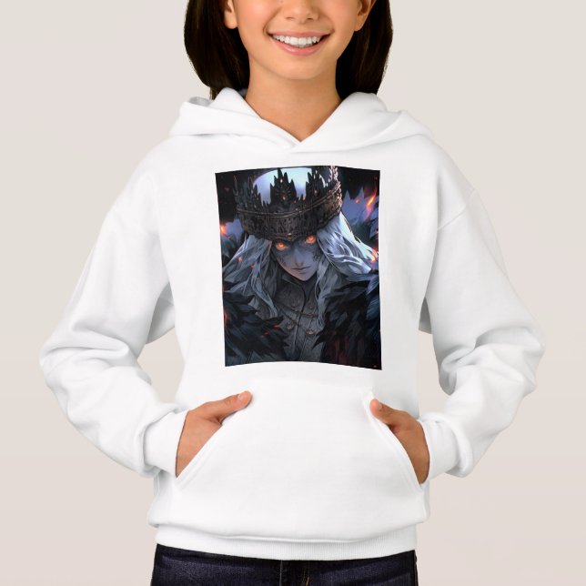 Dark Gothic Fantasy Anime Hoodie (Vorderseite)