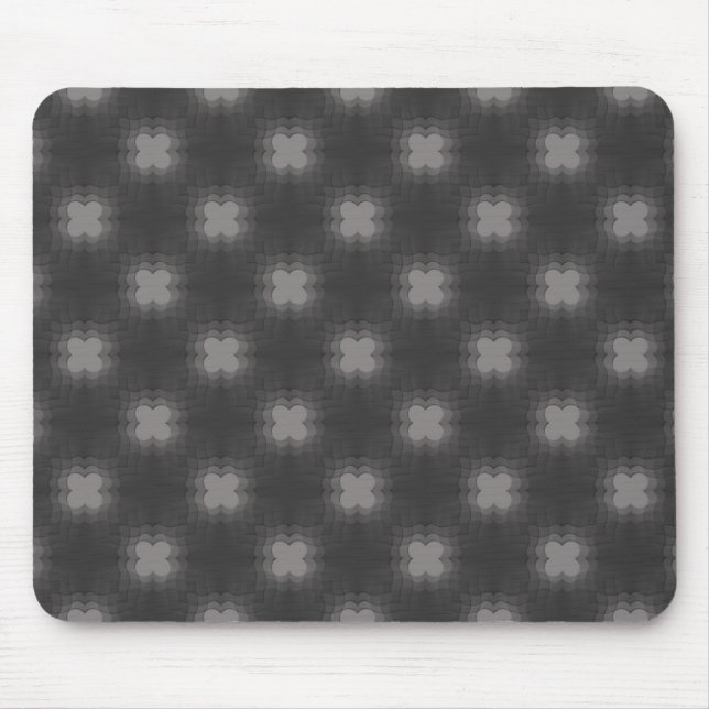 Dark Gray Funky Flair Mousepad (Vorne)