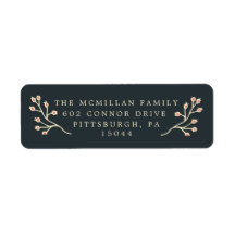 Dark Green Gilded Floral Weihnachtsfeiertage Rücks