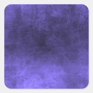 Dark Grunge - Indigo Quadratischer Aufkleber