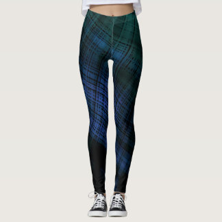 Dark Grunge Kariert Leggings