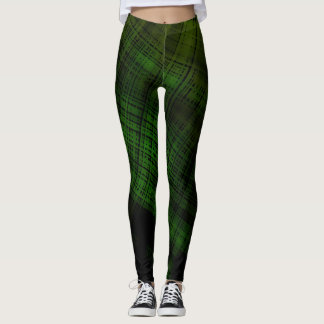 Dark Grunge Kariert Leggings