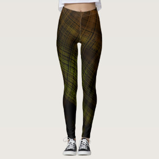 Dark Grunge Kariert Leggings