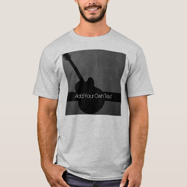 Dark Guitar Custom T-Shirt (Vorderseite)